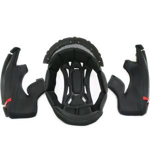 Intérieur du casque de moto Scorpion EXO-RACE Air Cool Tech, noir