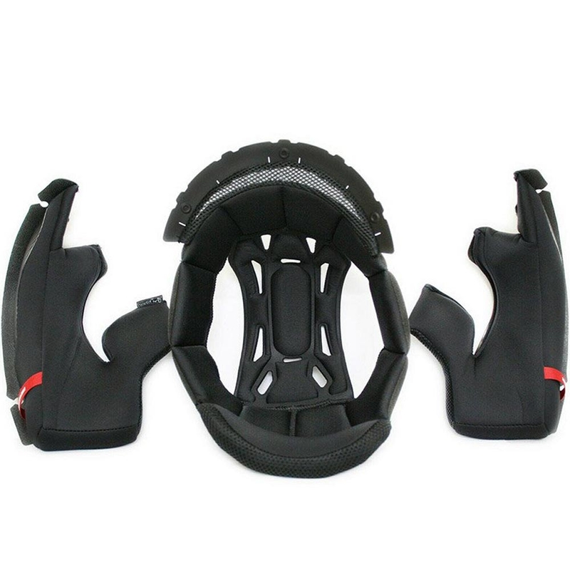 intérieur noir du casque de moto Scorpion EXO-GT SP Air Cool Tech