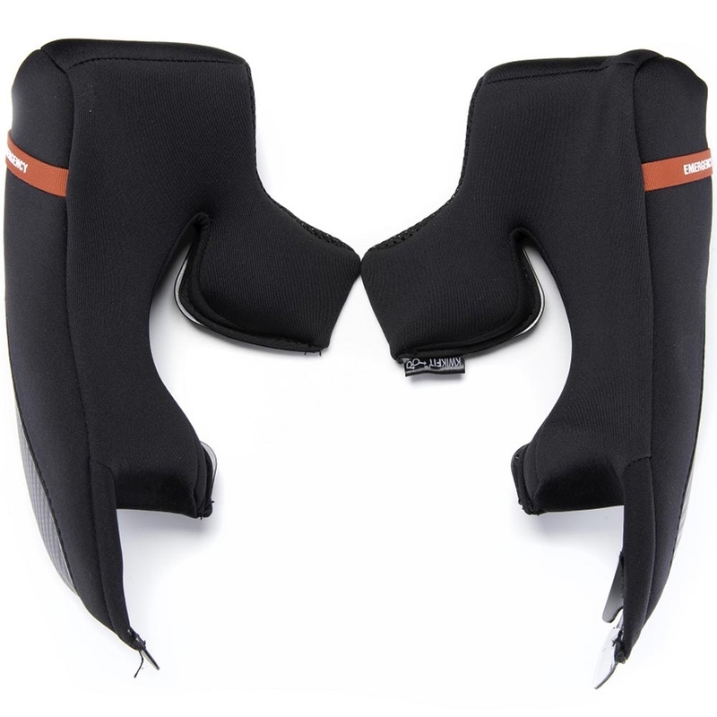 intérieur noir du casque de moto Scorpion EXO-391