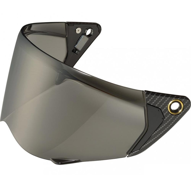 Visière Scorpion KDF-19 pour casques de moto EXO-HX1/CARBON fumée foncée