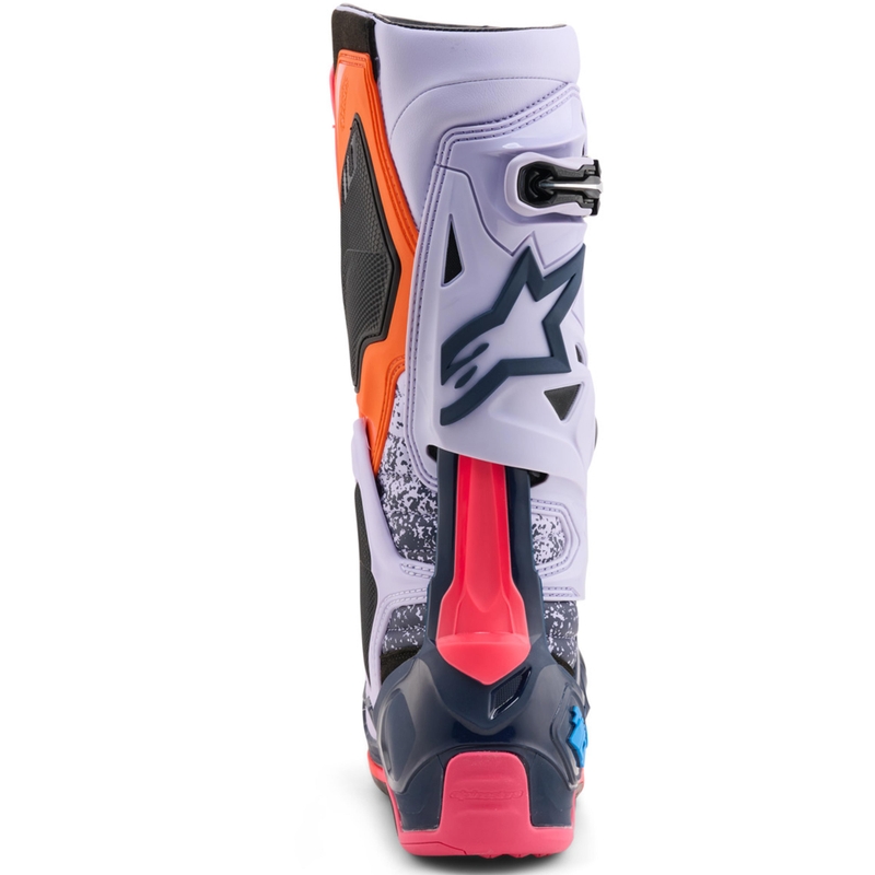 Bottes de motocross Alpinestars TECH 10 Limited Edition Records, couleur noire