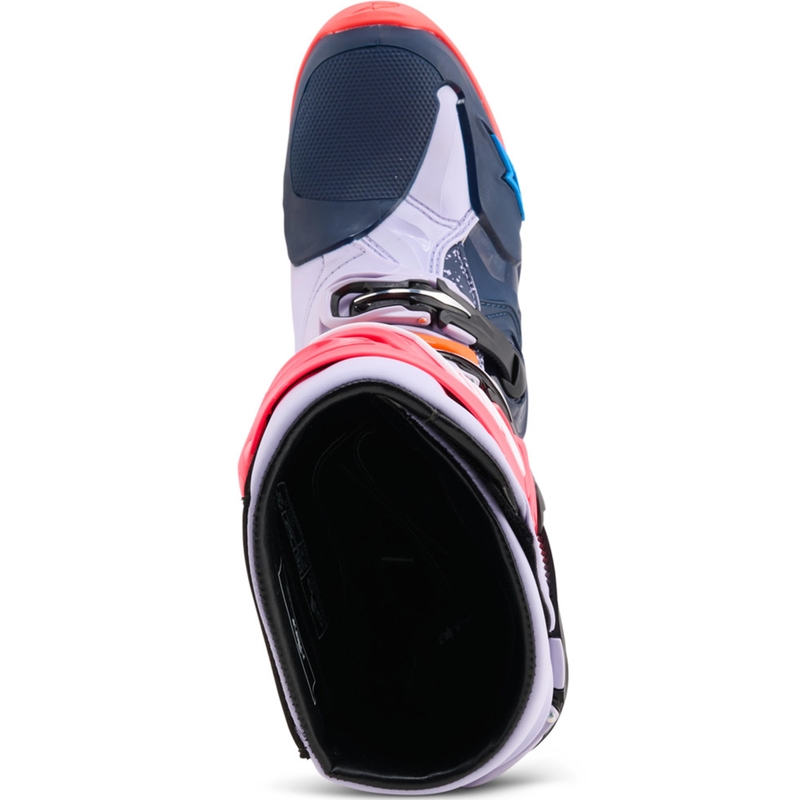Bottes de motocross Alpinestars TECH 10 Limited Edition Records, couleur noire