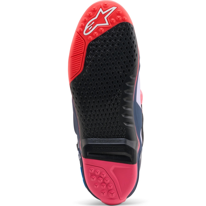 Bottes de motocross Alpinestars TECH 10 Limited Edition Records, couleur noire