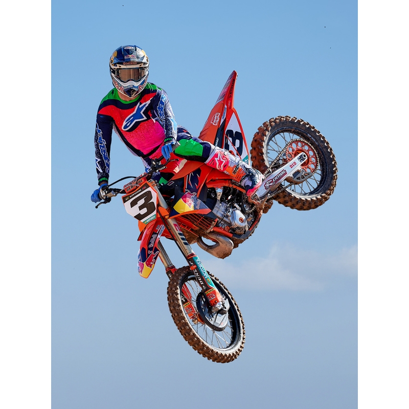 Bottes de motocross Alpinestars TECH 10 Limited Edition Records, couleur noire