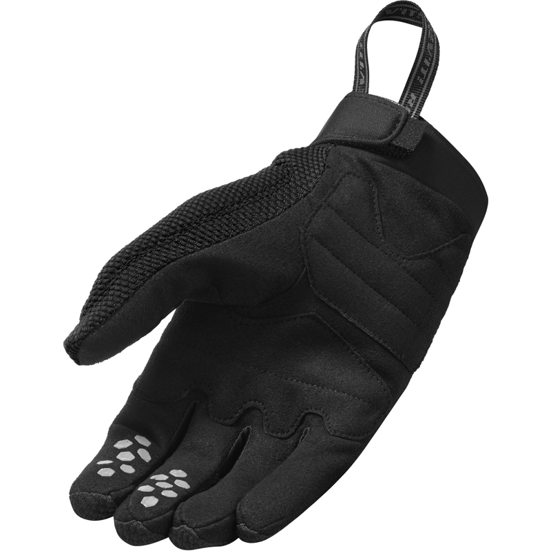 Gants de moto noirs Revit Massif
