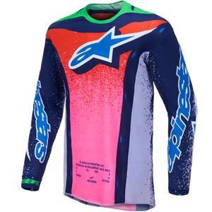 Maillot de motocross Alpinestars Supertech Limited Edition Records - Gris