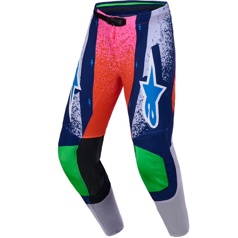 Pantalon de motocross Alpinestars Supertech Limited Edition Records gris