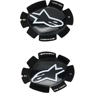 Sliders Alpinestars GP Plus 2 pièces noir et blanc