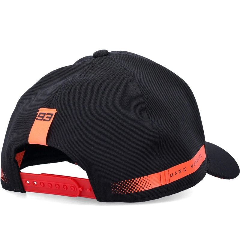 Casquette de baseball technique Ducati Marc Marquez 93 Patch noir