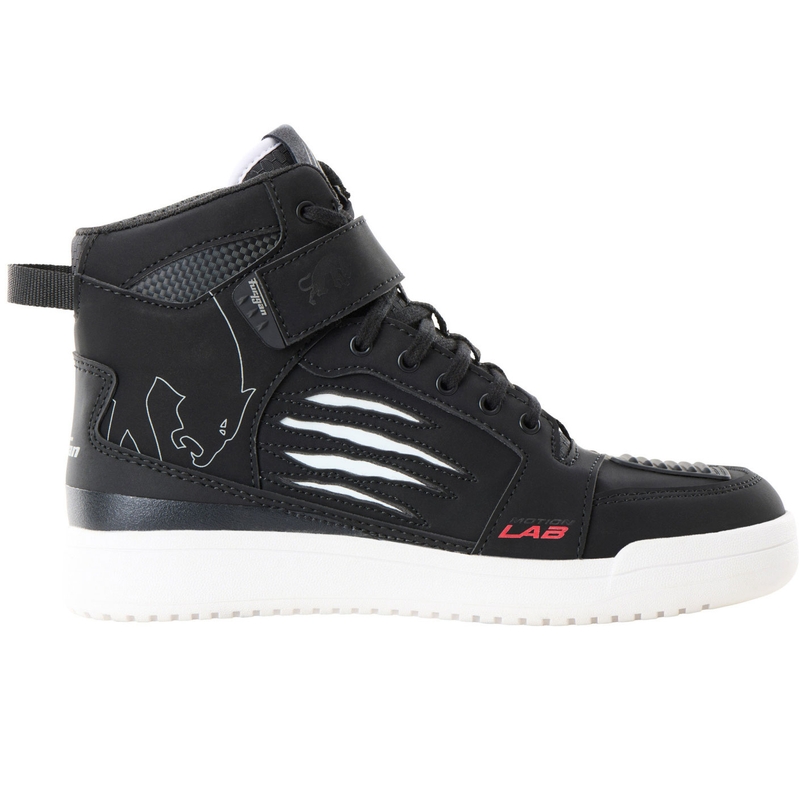 Bottes de moto Furygan Tarmac D3O® noires et blanches