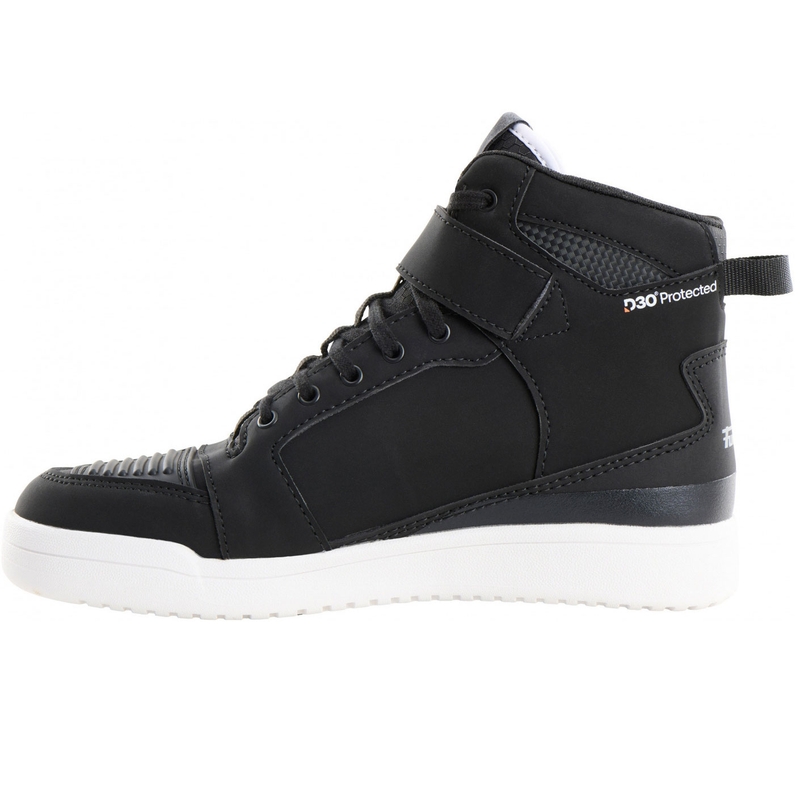 Bottes de moto Furygan Tarmac D3O® noires et blanches