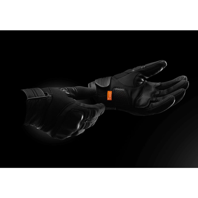 Gants de moto Furygan TD Soft D3O® PRIMALOFT® noirs