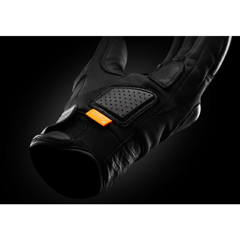 Gants de moto Furygan TD Soft D3O® PRIMALOFT® noirs