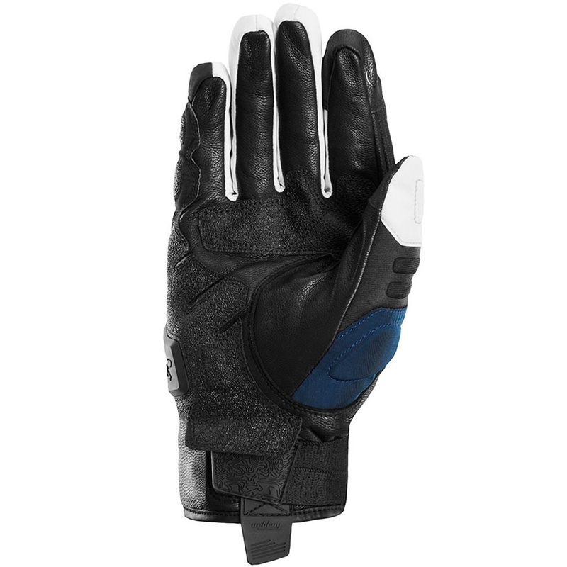 Gants de moto Furygan Balmaz toutes saisons Noir-Bleu-Perle