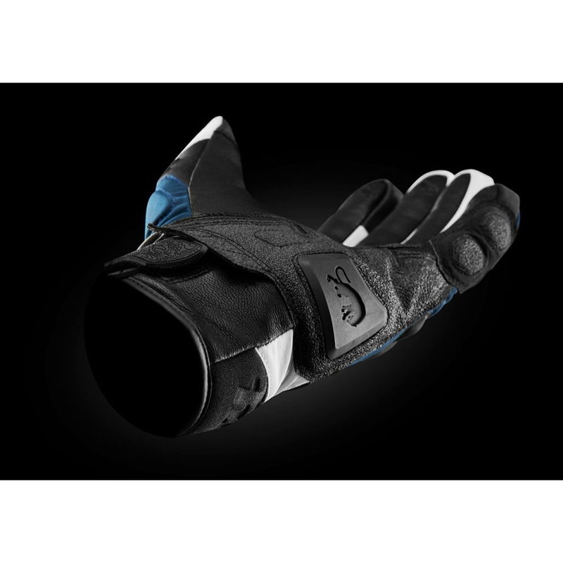 Gants de moto Furygan Balmaz toutes saisons Noir-Bleu-Perle