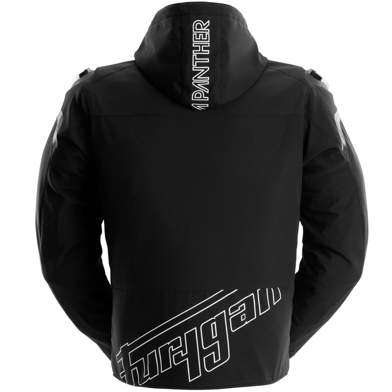Blouson de moto Furygan Sektor Roadster Evo noir-blanc-rouge