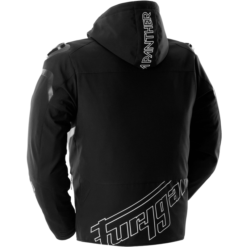 Blouson de moto Furygan Sektor Roadster Evo noir-blanc-rouge