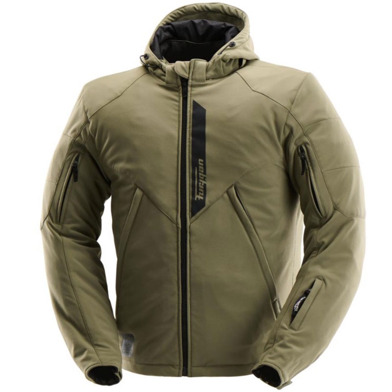 Blouson moto Furygan Evald vert kaki