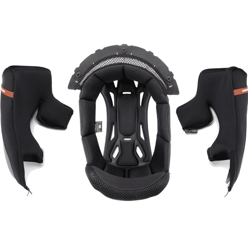 intérieur gris foncé du casque de moto Scorpion BELFAST EVO
