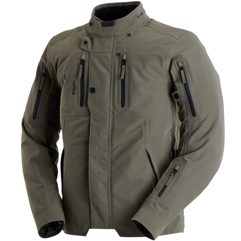 Veste de moto Furygan Harris Trooper vert kaki