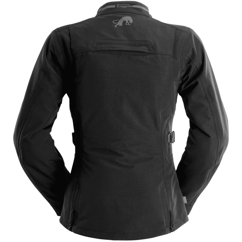 Veste de moto Furygan Sarah Trooper pour femme, noire