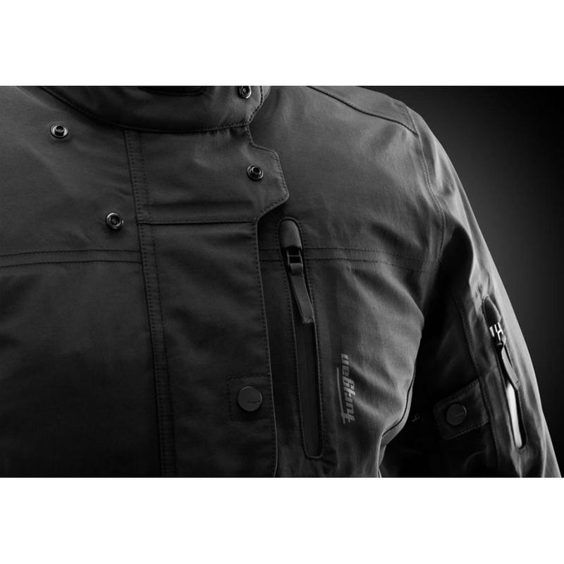 Veste de moto Furygan Sarah Trooper pour femme, noire