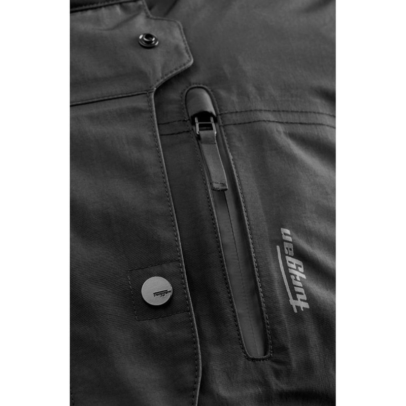 Veste de moto Furygan Sarah Trooper pour femme, noire