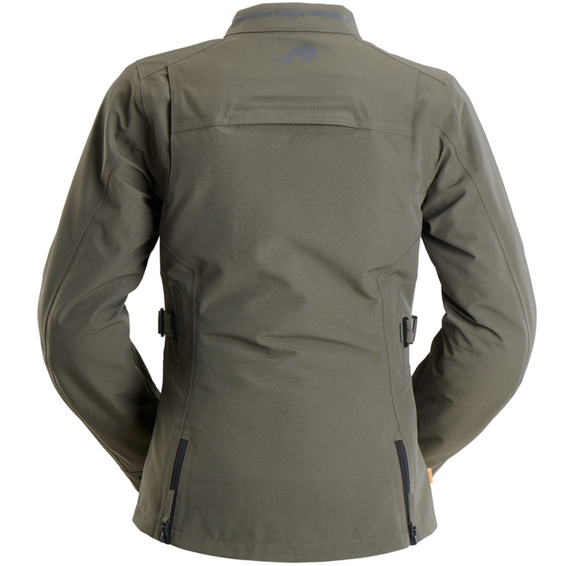 Veste de moto pour femme Furygan Sarah Trooper, vert kaki
