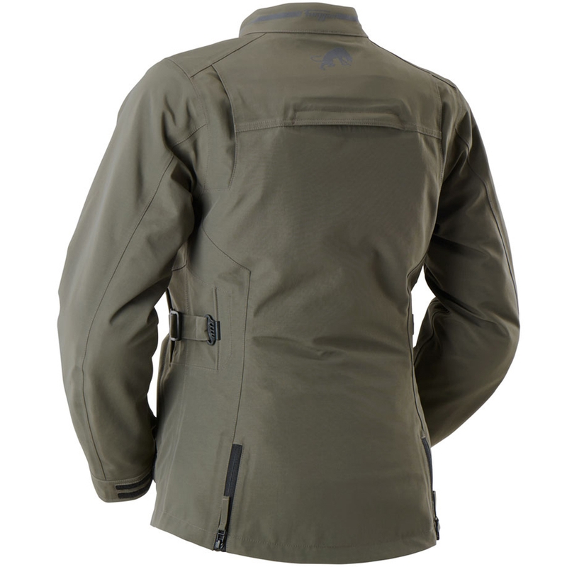 Veste de moto pour femme Furygan Sarah Trooper, vert kaki