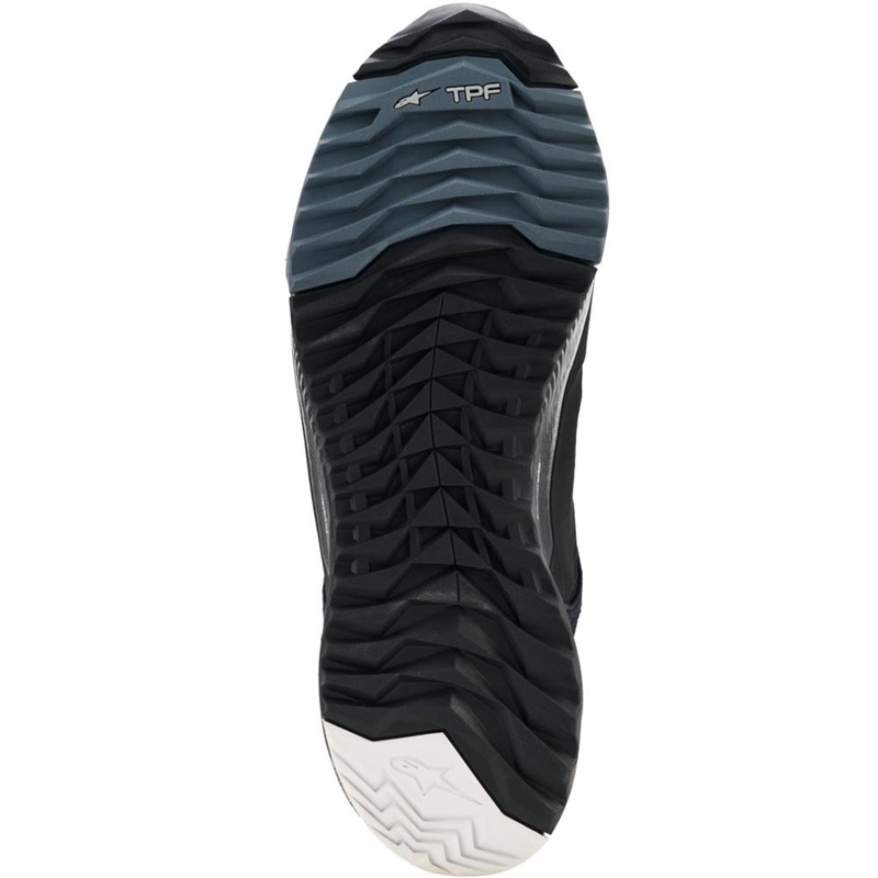 Bottes de moto Alpinestars Stella CR-X Drystar pour femmes, noir-gris-blanc