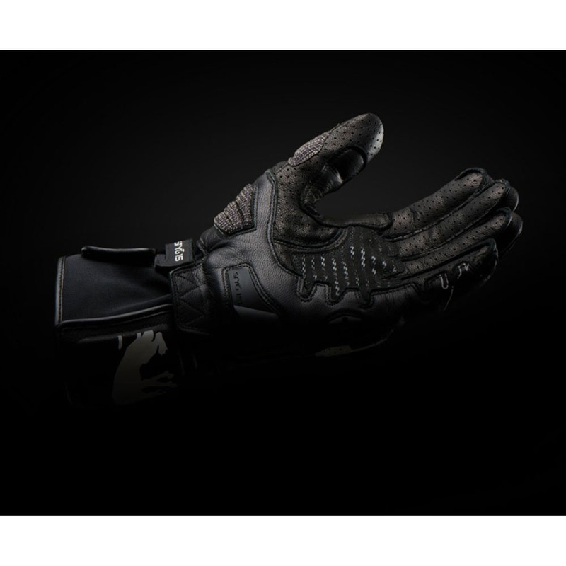 Gants de moto ventilés Furygan STYG 15 noir et blanc