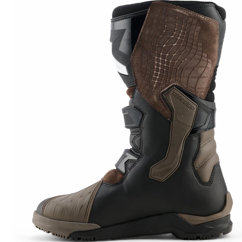 Bottes de moto Alpinestars Corozal V2 Adventure Drystar marron-noir