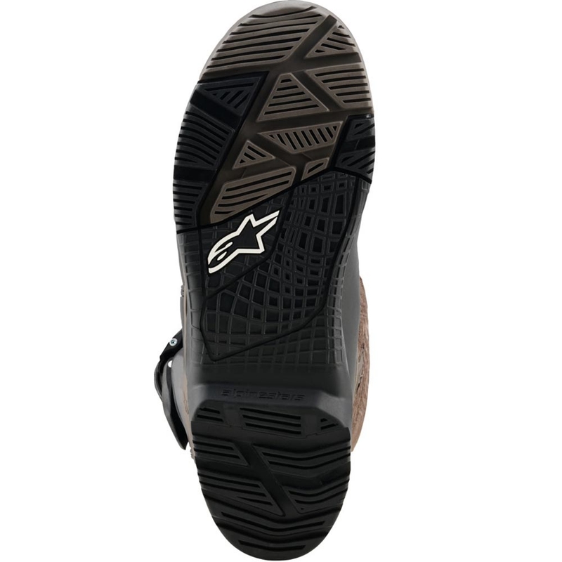 Bottes de moto Alpinestars Corozal V2 Adventure Drystar marron-noir
