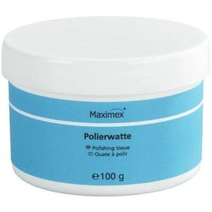Coton de nettoyage et de polissage pour chrome et métaux Maximex 100 g