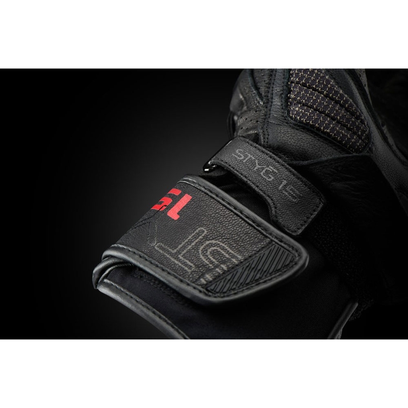 Gants de moto ventilés Furygan STYG 15 noir-rouge