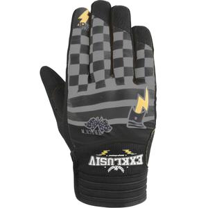 Gants de moto NOX Exklusiv Airflow Tracker noir-gris