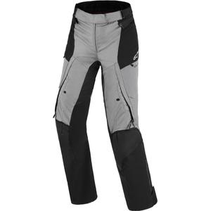 Pantalon de moto Alpinestars Stella Andes V4 Drystar pour femme, noir-gris foncé
