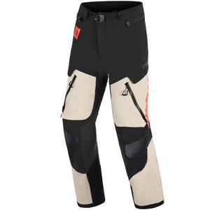 Pantalon de moto Alpinestars Halo PRO Drystar XF crème-noir-rouge