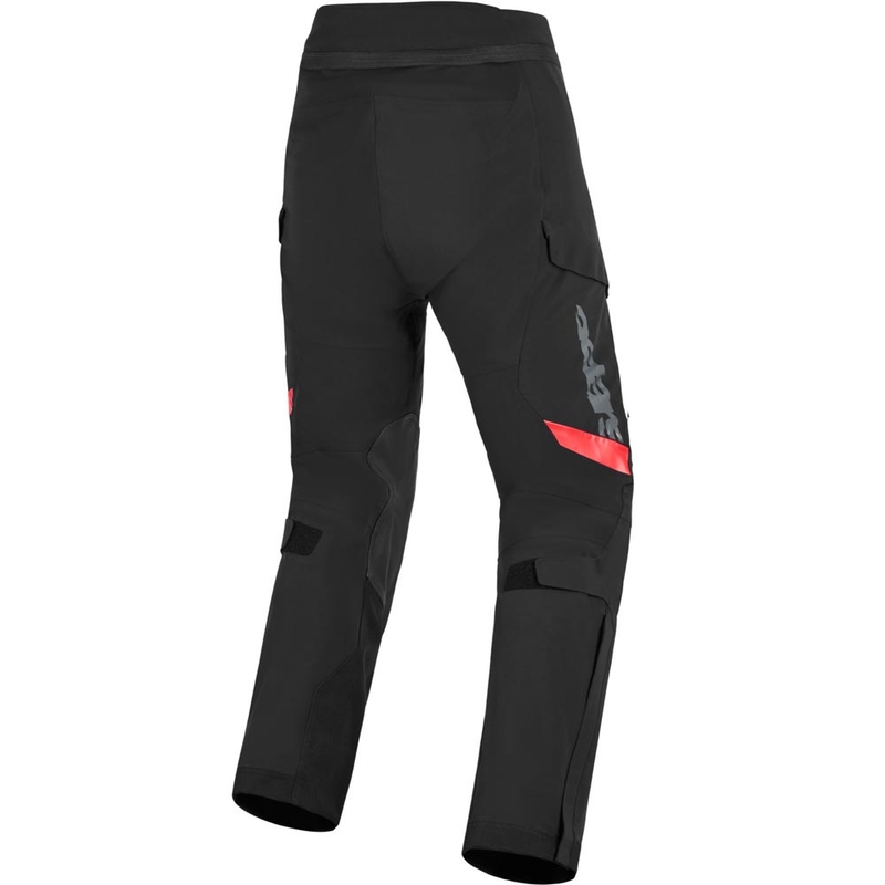 Pantalon de moto Alpinestars Halo PRO Drystar XF noir-gris foncé-rouge