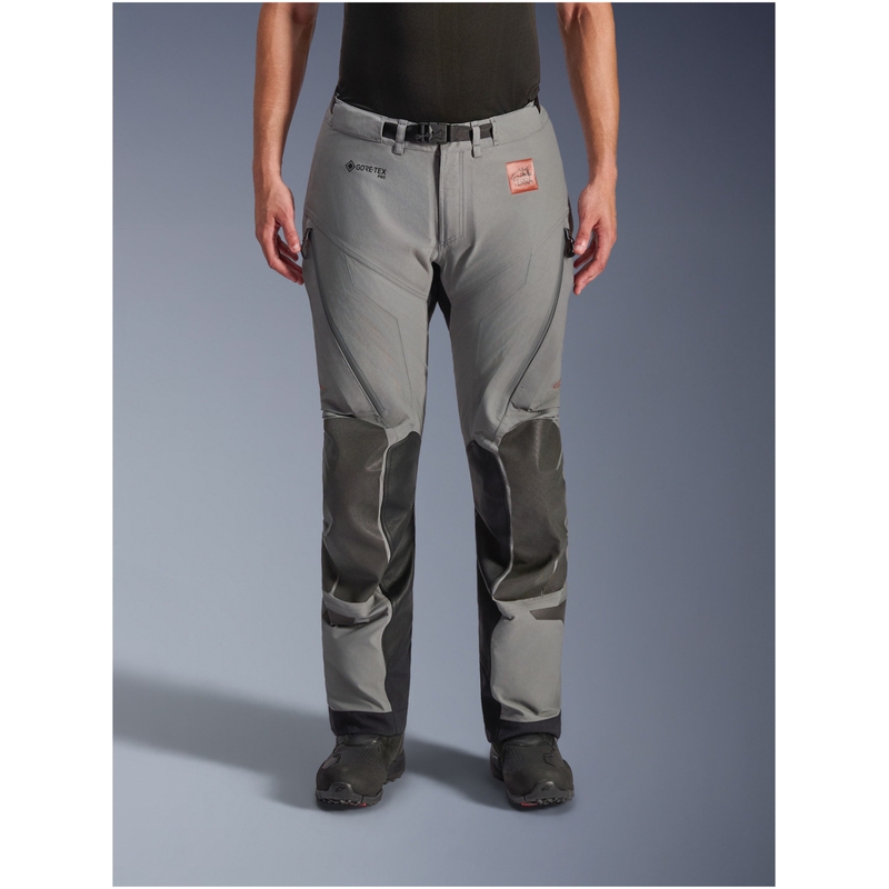 Pantalon de moto court Alpinestars Nazca 3L Gore-Tex PRO gris foncé-noir