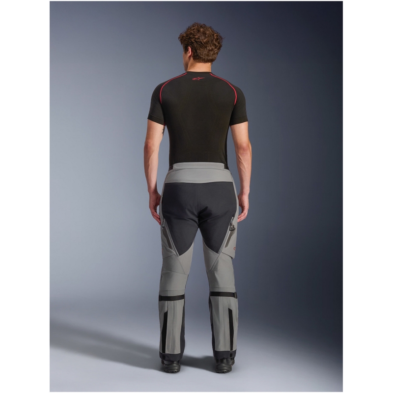 Pantalon de moto court Alpinestars Nazca 3L Gore-Tex PRO gris foncé-noir