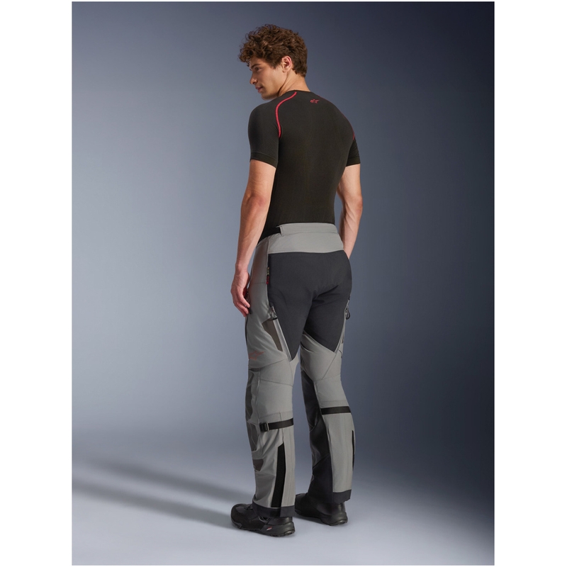 Pantalon de moto court Alpinestars Nazca 3L Gore-Tex PRO gris foncé-noir