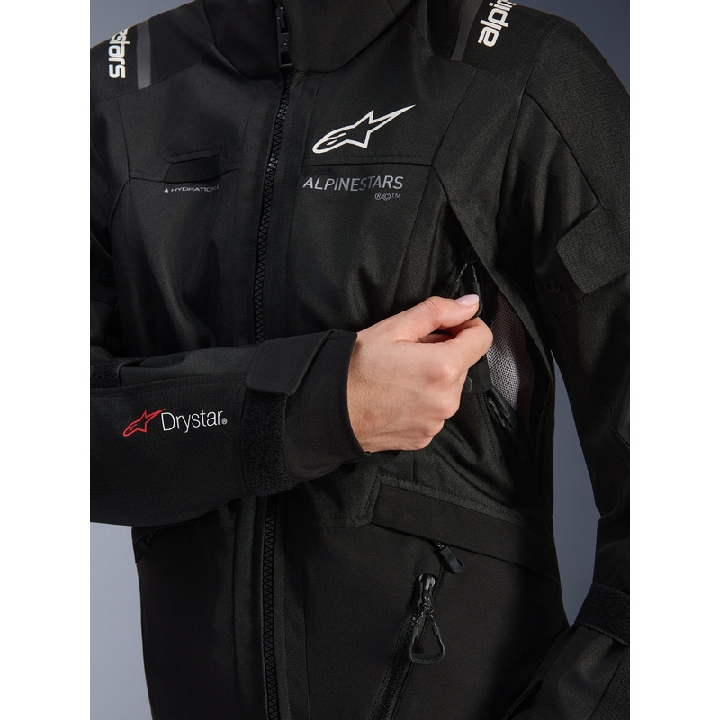 Veste de moto Alpinestars Stella Andes V4 Drystar pour femme, noire