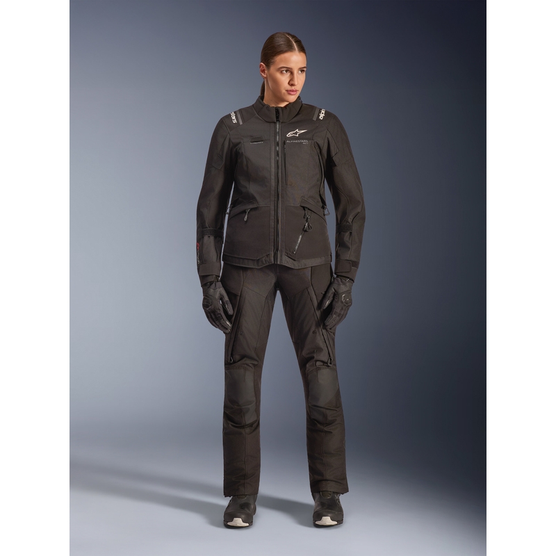 Veste de moto Alpinestars Stella Andes V4 Drystar pour femme, noire