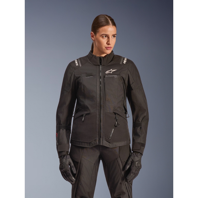 Veste de moto Alpinestars Stella Andes V4 Drystar pour femme, noire