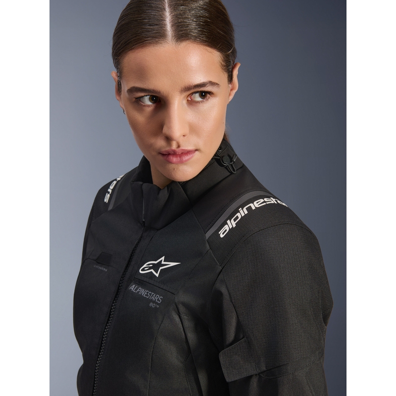 Veste de moto Alpinestars Stella Andes V4 Drystar pour femme, noire