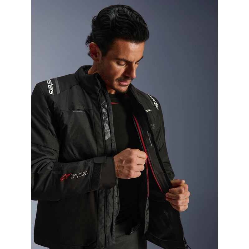 Blouson de moto Alpinestars Andes V4 Drystar noir