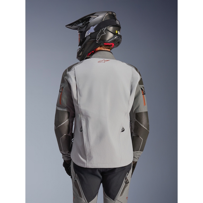 Blouson de moto Alpinestars Nazca 3L Gore-Tex PRO gris foncé-gris clair