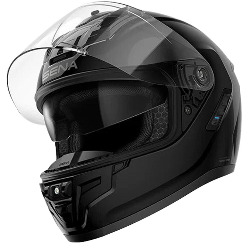 Casque intégral de moto avec système audio SENA Phantom ANC, noir mat