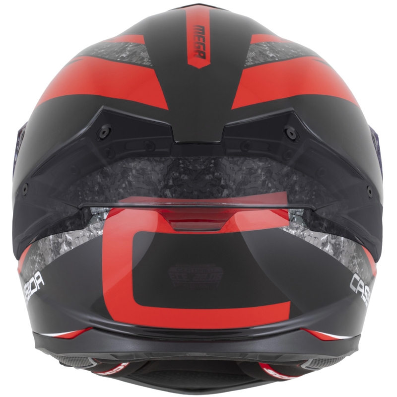 Casque intégral de moto Cassida Integral GTS 2.1 Mega noir-rouge-blanc